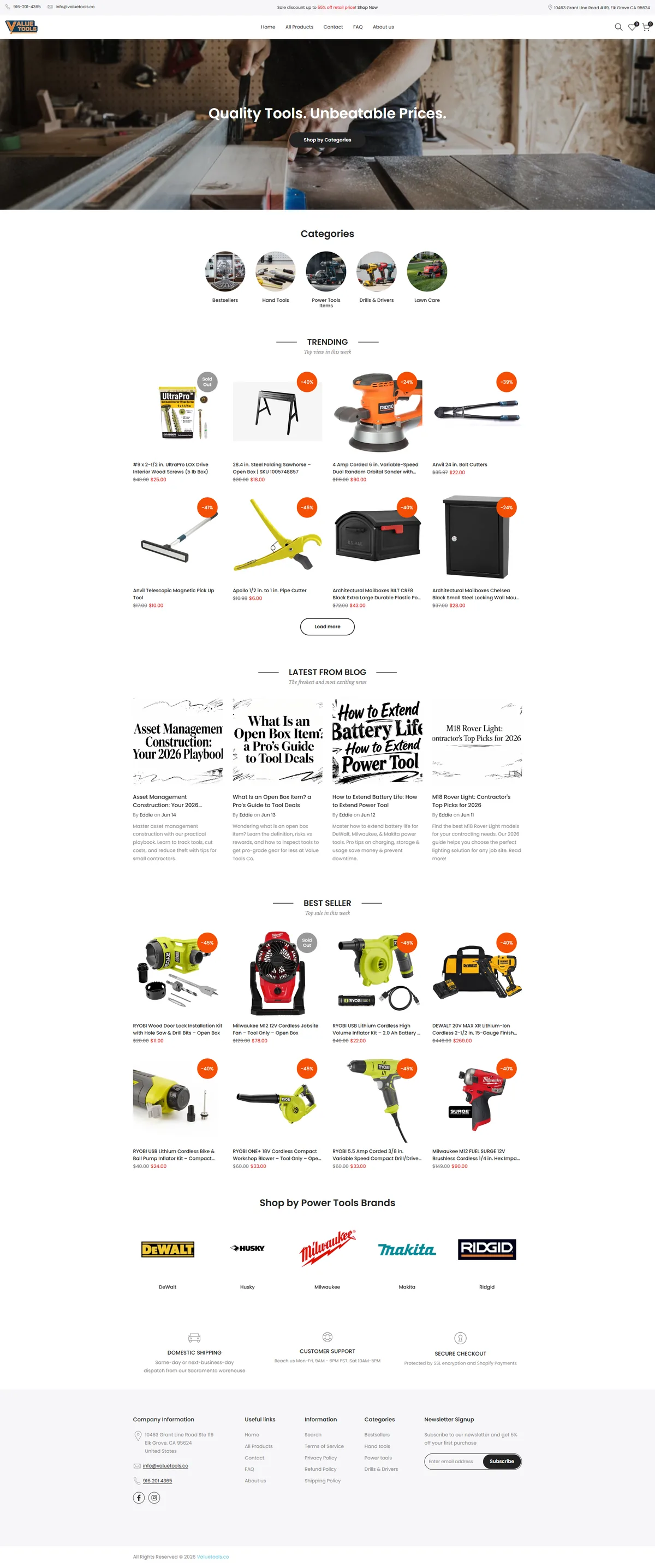 Value Tools